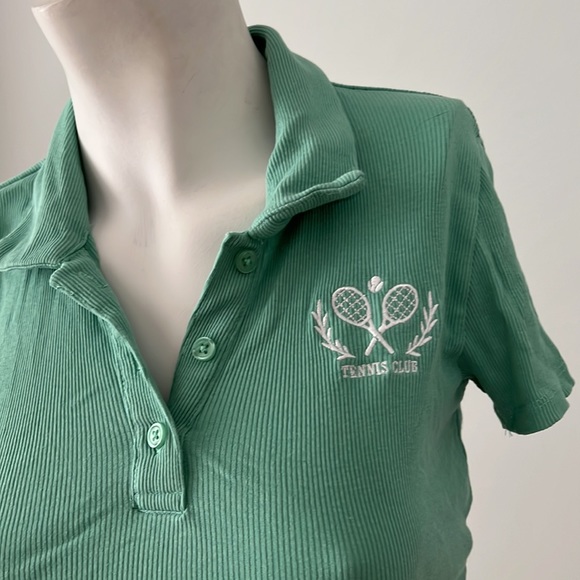 Crop polo - Picture 2 of 2